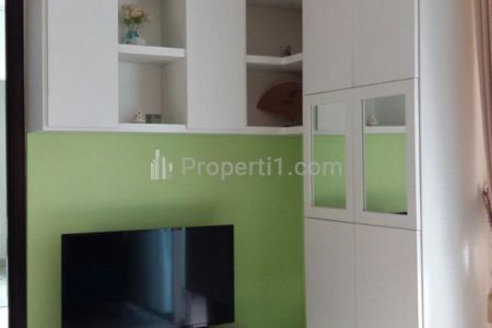 Jual Apartemen Central Park Residences Tipe 1BR Furnished Luas 44m2