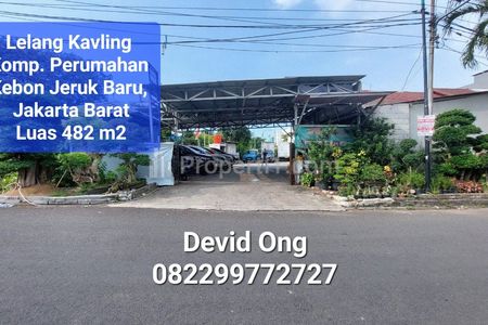 Jual Tanah Kavling Kebon Jeruk Baru Jakarta Barat, BEST PRICE