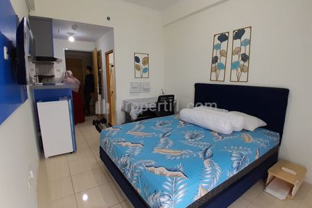 Disewakan Apartemen Bale Hinggil Surabaya Tipe Studio Full Furnished Interior Raya MERR, Medokan Semampir