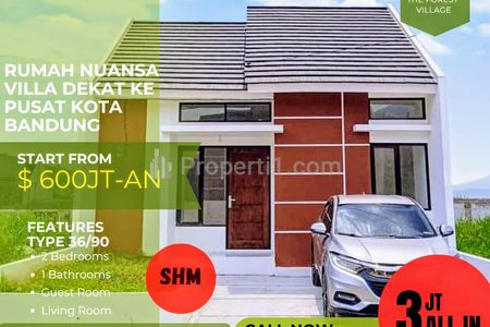 Jual Rumah Baru Keren View Kota Bandung Jatihandap DP Hanya 3 Juta Saja