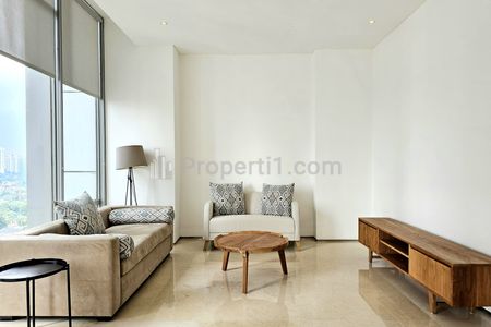 For Lease Luxurious Apartment at Senopati Suites Type 2+1 BR Full Furnished – Prime Location in South Jakarta