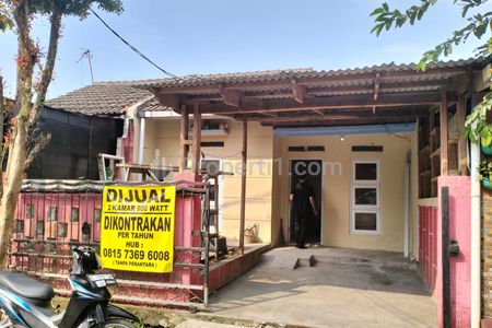 Dijual Rumah Dekat IPB Dramaga Bogor, Harga Nego Lokasi di Jalan Utama Perumahan (SHM, 40/72) 2 Kamar, 900 Watt