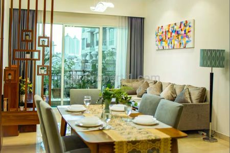 Disewakan Apartemen Senayan Residence Hunian Mewah di Jantung Jakarta Selatan - 2BR Fully Furnished