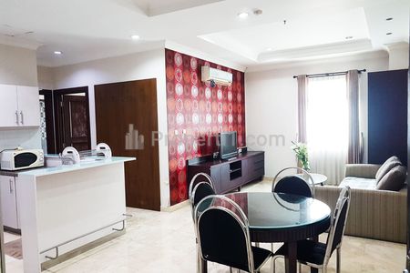 Dijual Apartmen Belleza Permata HIjau Tipe 2+1 Kamar Kondisi Full Furnished