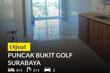 Apartemen Dijual di Puncak Bukit Golf Surabaya View Golf - 2 BR Semi Furnished