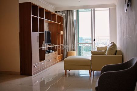 Disewakan Apartemen Denpasar Residence Tipe 3+1 BR Kondisi Full Furnished