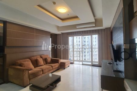 Disewakan Apartemen Royal Mediterania Garden Residence Jakarta Barat - 3+1 BR Fully Furnished, Semi Private Lift