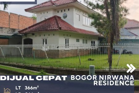 Dijual Rumah Nyaman Tenang dan Aman Dalam Komplek Perumahan Elit Bogor Nirwana Residence