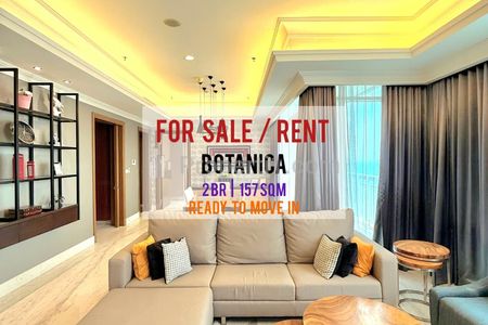 Sewa Apartemen Botanica Tipe 2+1BR 157sqm, Furnished Bagus, Direct Owner