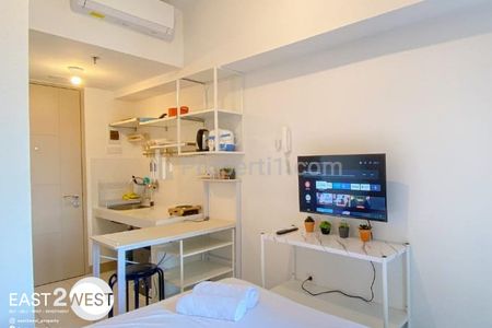 Jual Murah Apartemen Studio Tokyo Riverside PIK 2 Tangerang Furnished Siap Huni