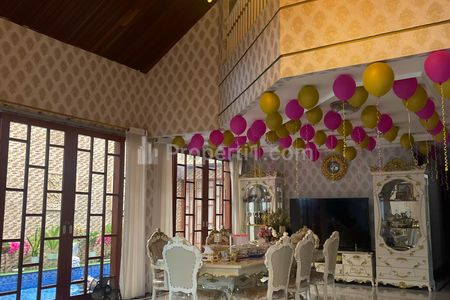 Jual Rumah Siap Huni Semi Furnished Area Permata Hijau 2, Cidodol, Jakarta Selatan, Ada Gym, Lokasi Masuk Komplek, Security 24 Jam