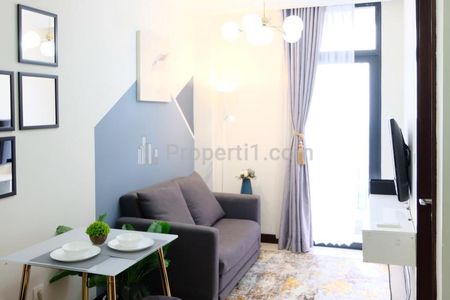For Lease Full Modern Furnished Apartment at Permata Hijau Suites Type 1BR - Great Location In South Jakarta