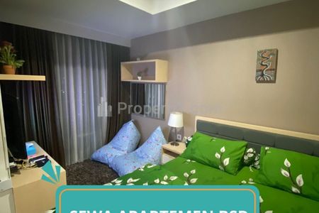 Sewa Apartemen Harian BSD City Sky House BSD - Studio Furnished