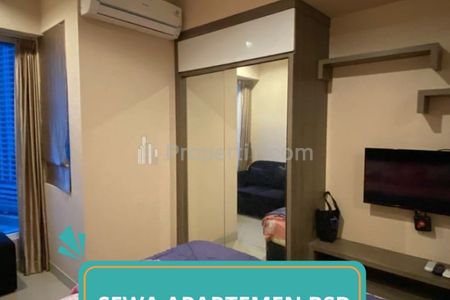 Sewa Apartemen Harian TreePark BSD - Studio Furnished