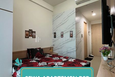 Sewa Apartemen Sky House BSD Dekat Aeon Mall - Studio Furnished
