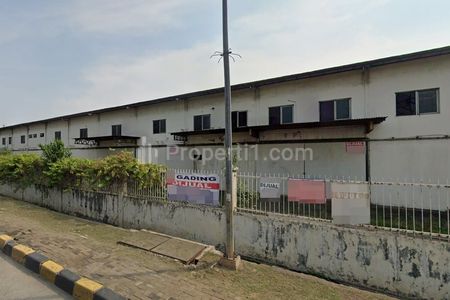 Jual Pabrik Kosong Strategis di Pergudangan JIEP Jakarta Timur