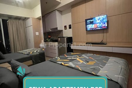 Apartemen Disewakan Harian Sky House BSD - Studio Furnished
