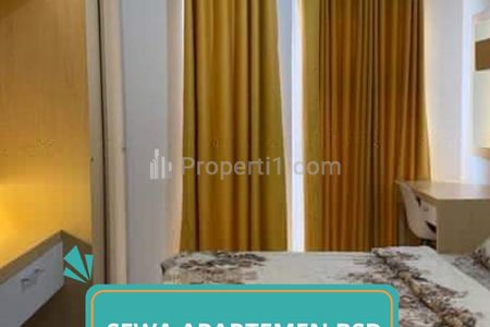 Sewa Harian Apartemen TreePark BSD Serpong - Studio Furnished