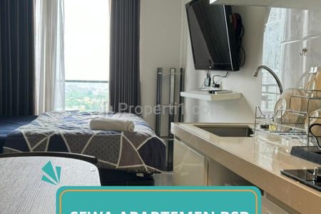 Sewa Apartemen Harian BSD City Sky House BSD - Studio Furnished