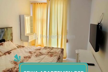 Sewa Apartemen TreePark BSD Serpong - Studio Furnished