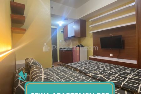 Disewakan Apartemen Harian TreePark BSD - Studio Furnish