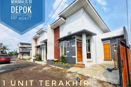 Jual Rumah Inden Modern Minimalis di Pengasinan, Depok