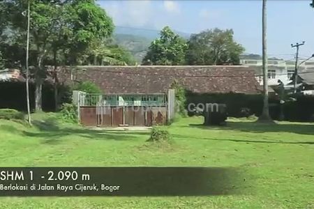 Dijual Tanah di Cijeruk Kabupaten Bogor