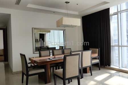 Jual Apartemen 2+1 Bedrooms Furnished di Oakwood Premier Cozmo - Mega Kuningan, Jakarta Selatan