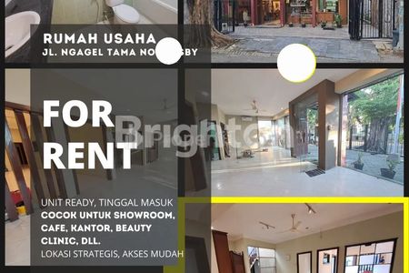 Disewakan Rumah Usaha di Ngagel Surabaya