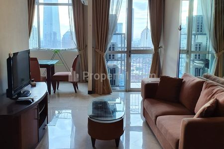 Disewakan Apartemen Bellagio Residence Kawasan Mega Kuningan Jakarta - Type 1BR Fully Furnished