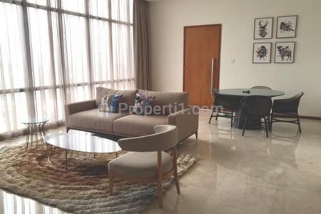Disewakan Apartemen Senopati Penthouse - 2+1 Kamar Tidur Full Furnished