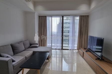 For Rent Sudirman Mansion Apartment, 2 Bedroom Furnished - SCBD, South Jakarta