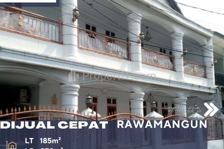 Dijual Rumah 2 Lantai Lokasi Strategis Siap Huni di Rawamangun Jakarta Timur