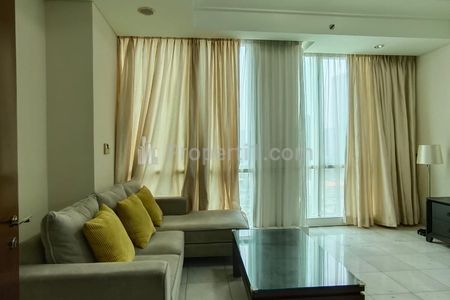 Disewakan Apartment The Peak Sudirman in Strategic Location Kuningan, Jakarta Selatan – 2+1 BR Fully Modern Luxury Furnished 