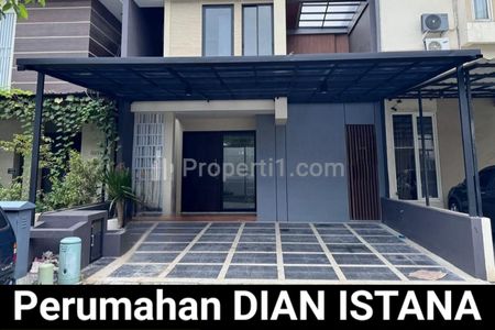 Dijual Rumah Baru Dian Istana Mocca Verbana Bonus Semi Furnished New Modern Dekat Graha Family, Pakuwon Mall Surabaya