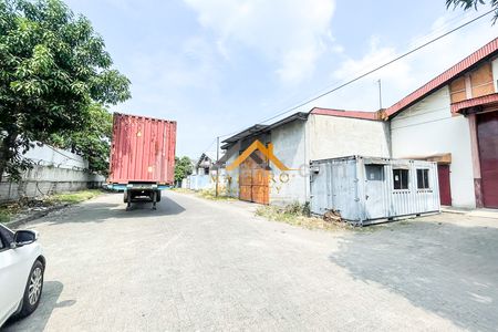 Dijual Tanah Kosong Ukuran +/- 1000m2 di Komplek Pergudangan Mabar Estate, Medan