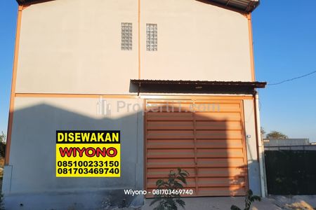Disewakan Gudang Kenjeran MERR Kecamatan Mulyorejo Surabaya Luas 300 m2 dengan Lebar 12 meter Kontener 40 Feet Bisa Masuk