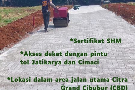 Jual Kavling Kota Wisata Indah CBD Cibubur Bekasi