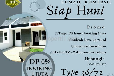 Dipasarkan Rumah Siap Huni Tanpa Dp di Pusat Kota Cicalengka, Bandung