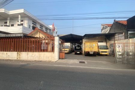 Jual Tanah Strategis Bonus Bangunan Gudang Pinggir Jalan Tino Sidin Yogyakarta Dekat Malioboro, Kraton Jogja