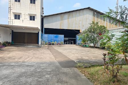 Disewakan Gudang Lokasi Strategis Tidak Banjir di Pinang, Tangerang