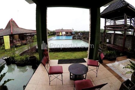 Jual Villa Unik Kekinian Sangat Murah dan dengan Kolam Renang + View Cantik di Berbah Kabupaten Sleman Yogyakarta
