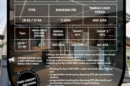 Dijual Rumah Minimalis 3 Lantai Desain Elegant dan Sangat Terjangkau di Nanggela Bogor