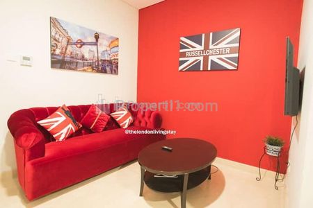 Sewa Apartemen Sudirman Suites 1BR Fully British Furnished - Jakarta Pusat