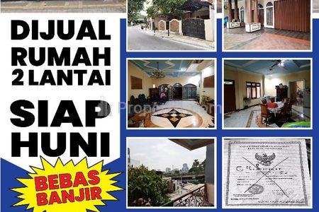 Jual Cepat Rumah Bertingkat Siap Huni SHM Bebas Banjir Cocok untuk Usaha di Cideng Jakarta Pusat