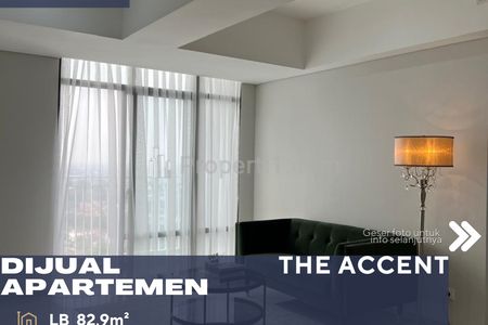 Jual Rugi Apartemen The Accent Bintaro 2BR Semi Furnished