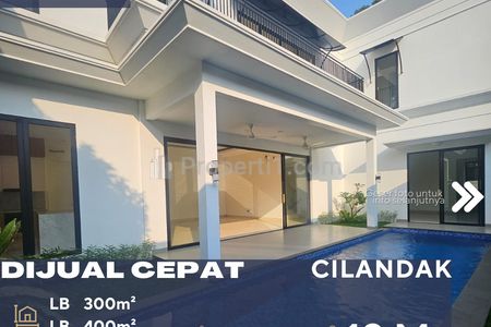 Dijual Rumah Bagus Brand New Lokasi Sangat Strategis di Cilandak Jakarta Selatan