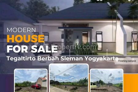 Jual Tanah Kavling, Tinggal 5 Unit, atau Rumah Pesan Bangun di Tegaltirto, Berbah, Sleman, Yogyakarta