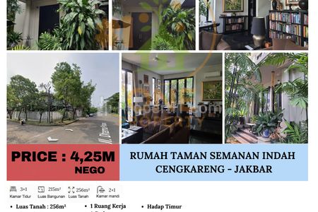 Dijual Rumah Taman Semanan Indah, Cengkareng - Jakarta Barat