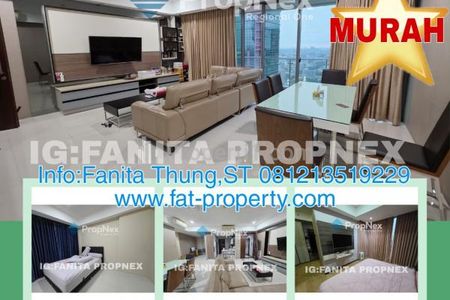 Dijual / Disewakan Murah Apartemen ST. MORITZ Jakarta Barat - 2 BR Full Furnished